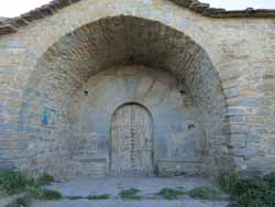 Porte de la chapelle de Muro De Roda.