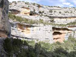 Panoramique sur la grotte de Chimiachas.