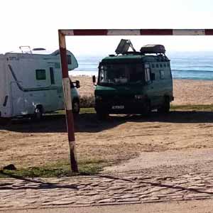 Près de Tarifa sur la côte Atlantique, Andalousie, Espagne. | Cliquer pour agrandir