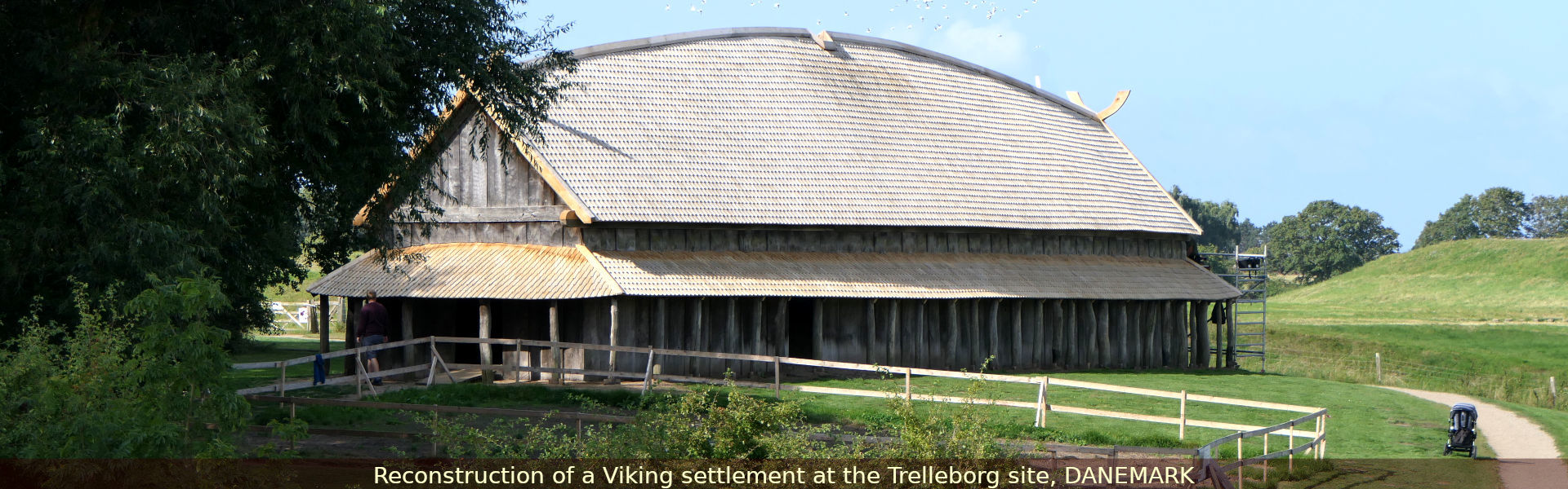 Viking settlement of Trelleborg, DENMARK