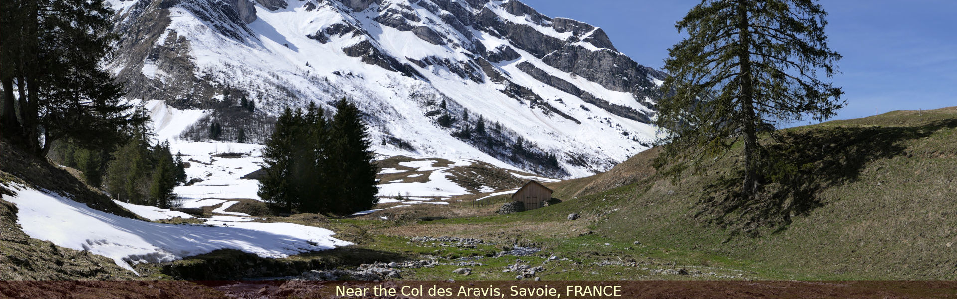 Near the Col des Aravis, Savoie, FRANCE