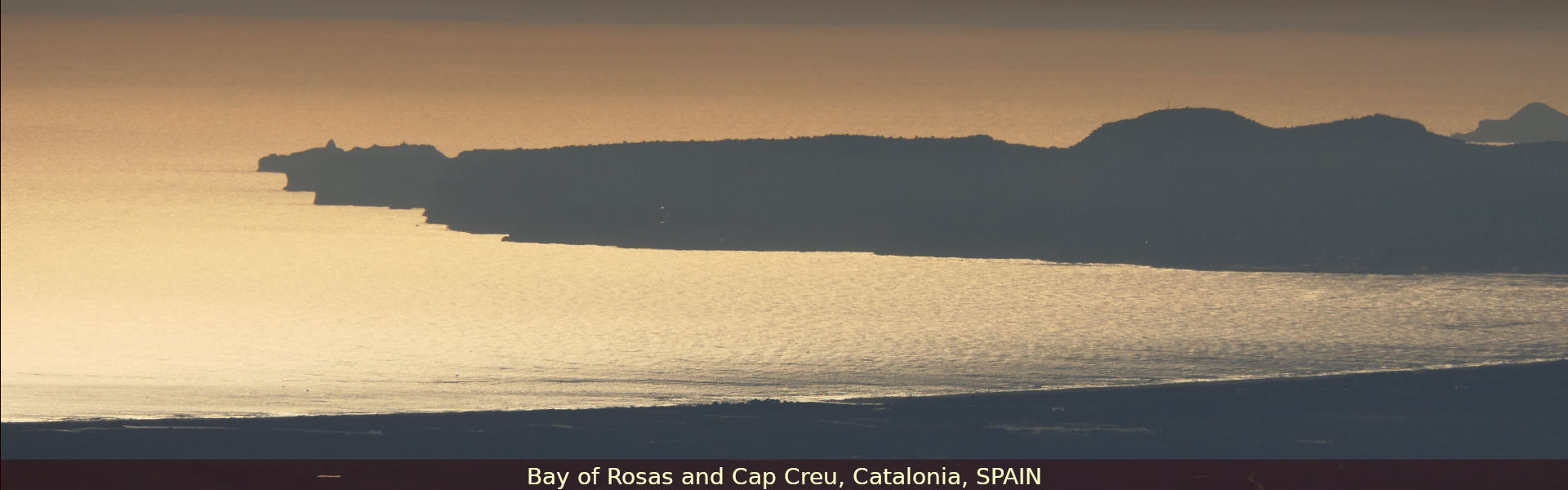 Bay of Rosas and Cap Creu, Catalonia, SPAIN