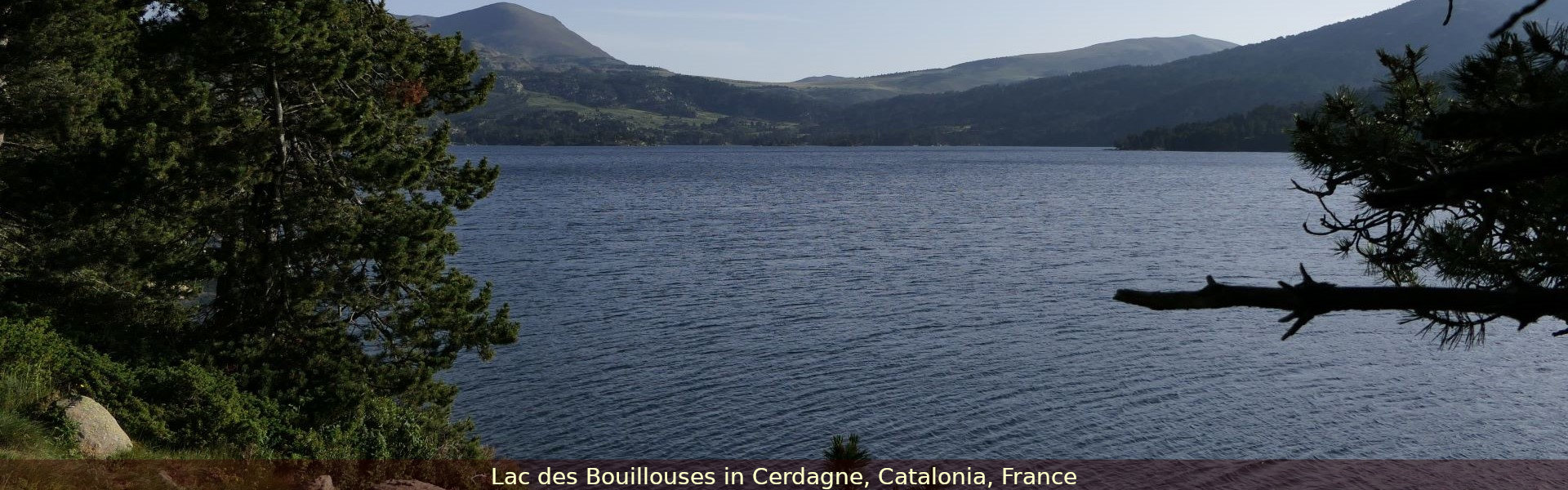 Lac des Bouillouses in Cerdagne, Catalonia, France