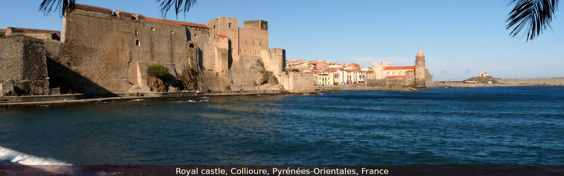 Royal castle, Collioure, Pyrénées-Orientales, France