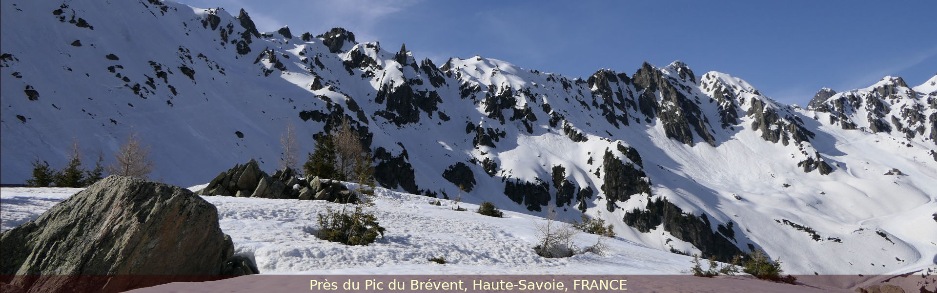 Près du Pic du Brévent, Haute-Savoie, FRANCE